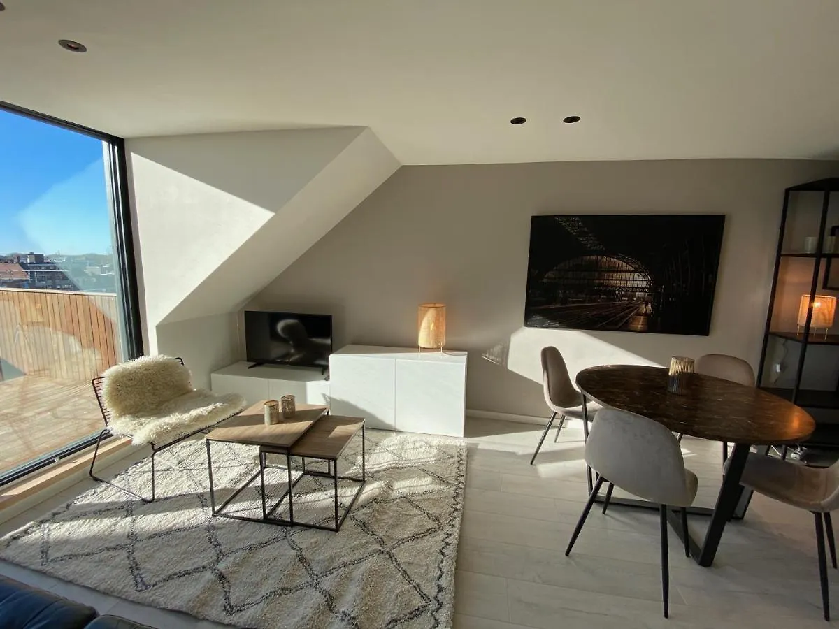 Casa Clementina - Luxury Penthouse With Airconditioning And Private Terrace Gent 0*,