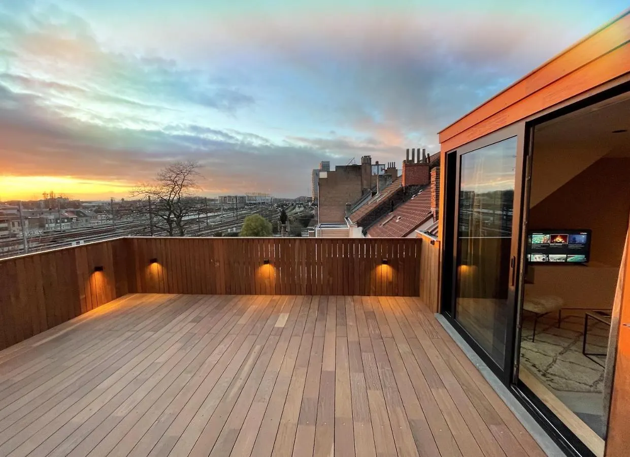 Apartment Casa Clementina - Luxury Penthouse With Airconditioning And Private Terrace Ghent Belgium